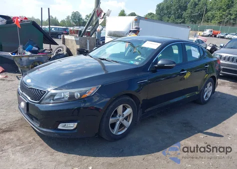 2014 Kia Optima Lx from USA, damaged, VIN 5XXGM4A77EG301828